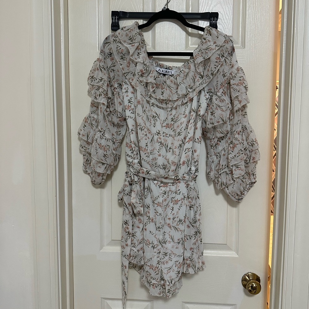 As Always FLORAL ROMPER